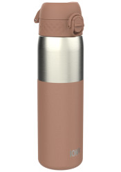 Ion8 Szczelna butelka ze stali nierdzewnej Mocha Mousse, 600 ml