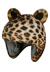 Barts Helmet Cover Ears print brown