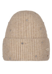Damska czapka Barts Donellah Beanie w kolorze jasnobrązowym