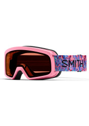 Kask narciarski dziecięcy Smith Rascal Bright Pink Lofi Butterfly
