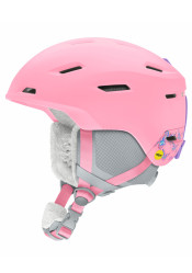 Kask narciarski dziecięcy Smith Rascal Bright Pink Lofi Butterfly