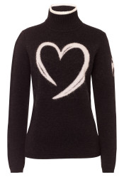 Golf damski Toni Sailer HEDI Women Knit Pullover Black 100