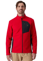 Męska bluza polarowa Spyder Bandit Sweater Fleece Jacket Spyder Red