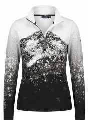 Golf damski Newland N4 7025/0108 Lady T-Neck Neige Black/White
