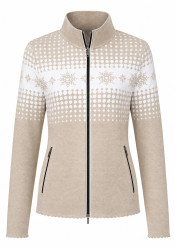 Bluza damska Newland N4 6907/0097 Lady Full Zip Althea Stone/Biała