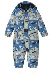 Kombinezon zimowy dziecięcy Reima Moomin Puhuri - Blue Ocean