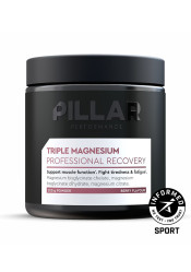 Suplement diety PILLAR Performance Triple Magnesium Professional Recovery Powder Berry Jar