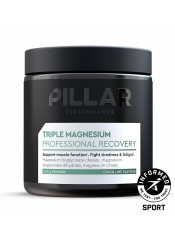 Suplement diety PILLAR Performance Triple Magnesium Professional Recovery Powder Lemon Lime Jar