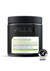 Suplement diety PILLAR Performance Triple Magnesium Professional Recovery Powder Ananas Kokos Słoik