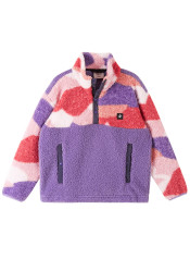 Reima Muhku Rose Blush dziecięcy sweter polarowy