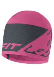 Męska czapka zimowa Dynafit Leopard Logo Beanie Magenta