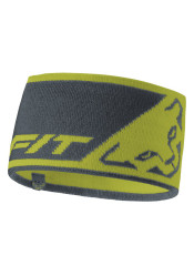 Opaska męska Dynafit Leopard Logo Headband Złota Limonka