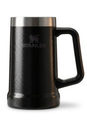 Stanley The Big Grip Beer Stein 700 ml / 24 oz Hammertone Black