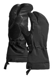 Ortovox Merino Freeride 3 Finger Glove Men's Black Raven