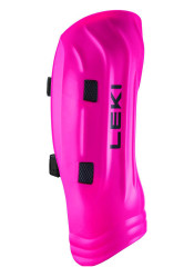 Leki Shin Guard Worldcup Pro Junior, neonpink