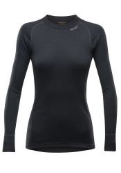 Damski funkcjonalny t-shirt DEVOLD DUO ACTIVE W SHIRT  Black
