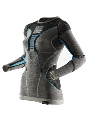 Ladies Functional T-Shirt X-BIONIC 100467 APANI Shirt Long Round Neck Turquoise
