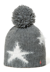 Czapka dziecięca Jail Jam Fur Star Beanie Med Grey