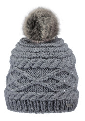 Damska czapka Barts Claire Beanie Heather Grey