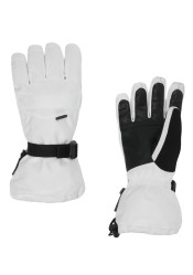 Damskie rękawice narciarskie SPYDER 197024-100 -W SYNTEZA GTX-SKI GLOVE-WHITE