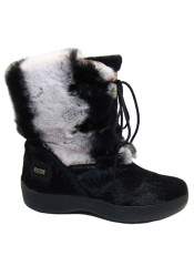 Damskie buty zimowe Nis 915894/44 Stivaletto Pell.Rex Chinc