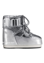 Damskie Śniegowce Moon Boot Icon Low Pillow Srebrne