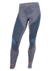 UYN Man Ambityon Uw Pants Long Black Melange/Atlantic/Orange Shiny
