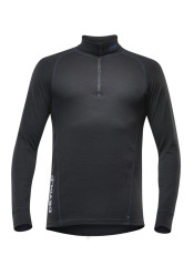 Męska koszula DEVOLD DUO ACTIVE MAN ZIP NECK BLK