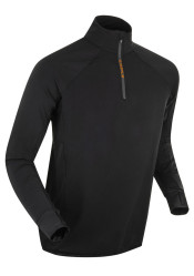 T-shirt męski Bjorn Daehlie 333225 Half Zip Topp 99900