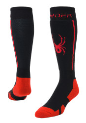 Podkolanówki męskie Spyder Sweep black/volcano