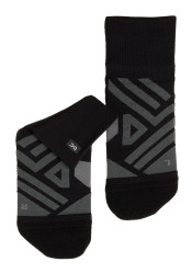On Running Mid Sock M Black/Shadow