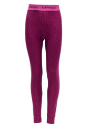 Dziecięce spodnie Devold Active Junior Long Johns Plum