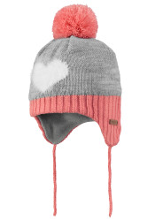 Czapka dziecięca Barts Milkyway Inka dark heather