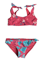 Dziewczęcy stroj kąpielowy Roxy ERLX203044 Mermaid Athletic Set