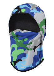 Dziecięca kominarka Barts Helmaclava Printed Print Blue