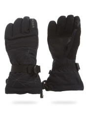 Dziecięce rękawiczki Spyder Boys Overweb Black