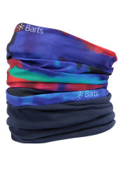 Szalik BARTS MULTICOL POLAR AQUAREL BLUE