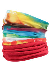Szalik BARTS MULTICOL POLAR AQUAREL RED