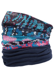 Szalik Barts MULTICOL POLAR MOSAIC BLUE