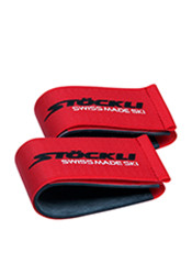 Stockli Skiclip guma WRT czerwony (para)