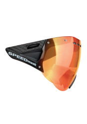 Daszek rowerowy Casco SPEEDmask Carbonic Red Multilayer