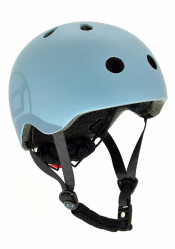  Kask dziecięcy Scootandride Stalowo-niebieski S / M