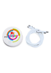 Odbijające paski na kask Casco MyStyle Piping White