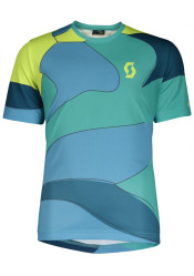 Scott SCO Shirt Jr Trail 20 s/sl baltic turq