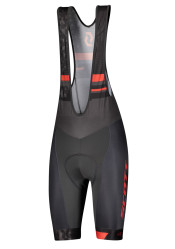 Scott Bibshorts M's RC Team ++ Dk Gry / Fy Rd