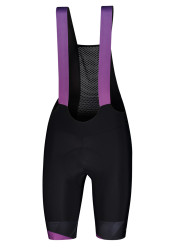 Męskie spodenki rowerowe z szelkami Scott Bibshorts M's RC Supersonic Edt. +++ Black/Drift Purple