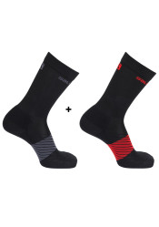 SALOMON 17 XA 2-PACK Black/Black