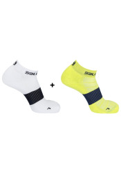 Skarpety Salomon 17 SENSE 2-Pack wapno NURNIK / WHITE