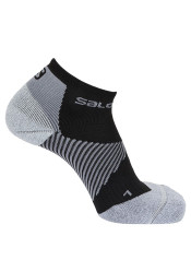 SKARPETKI  SALOMON SPEED SUPPORT BLACK/FORGED IRON