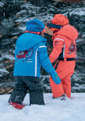 POIVRE BLANC W17-0924-BBBY Ski Bib Pants 4-7